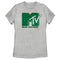Women's MTV St. Patrick's Day Shamrock Fill Logo T-Shirt
