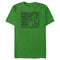 Men's MTV St. Patrick's Day Retro Shamrock Fill Logo T-Shirt