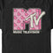 Men's MTV Valentine's Day Pink Heart Logo T-Shirt