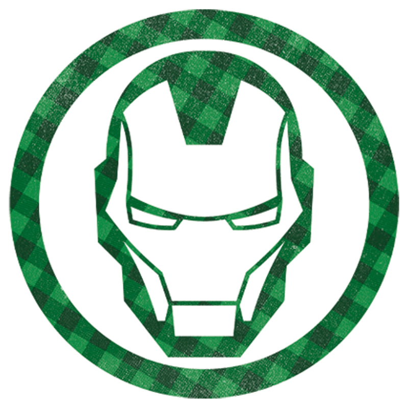 Boy's Marvel St. Patrick's Day Lucky Iron Man Mask T-Shirt