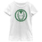 Girl's Marvel St. Patrick's Day Lucky Iron Man Mask T-Shirt