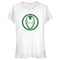 Junior's Marvel St. Patrick's Day Lucky Iron Man Mask T-Shirt