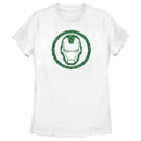 Women's Marvel St. Patrick's Day Lucky Iron Man Mask T-Shirt