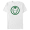 Men's Marvel St. Patrick's Day Lucky Iron Man Mask T-Shirt