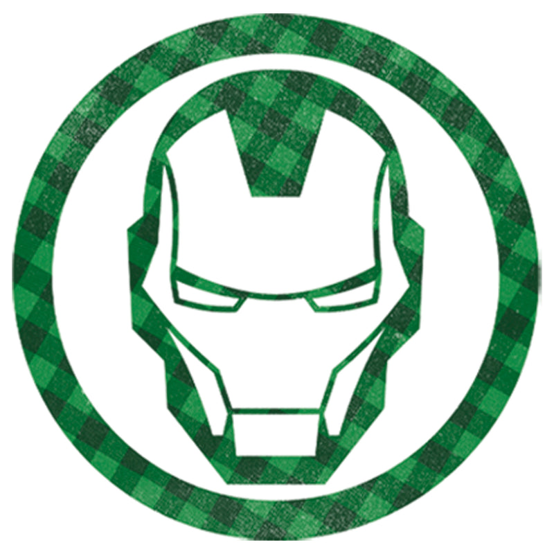 Men's Marvel St. Patrick's Day Lucky Iron Man Mask T-Shirt