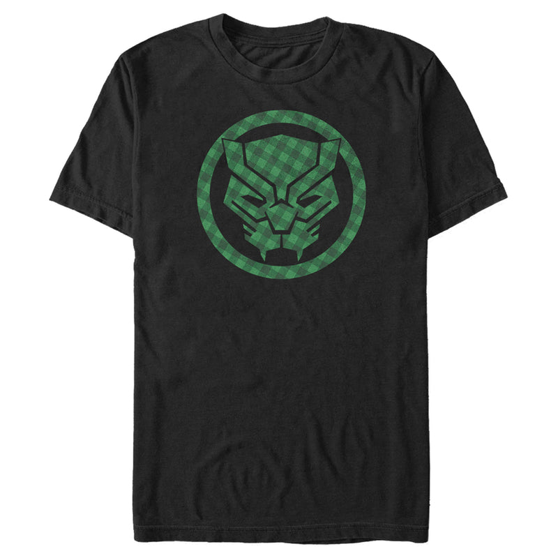 Men's Marvel St. Patrick's Day Black Panther Luck T-Shirt