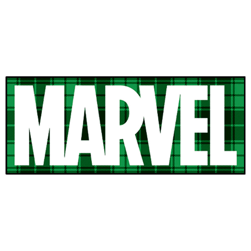 Boy's Marvel St. Patrick's Day Green Marvel Logo T-Shirt