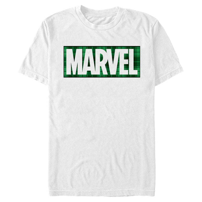 Men's Marvel St. Patrick's Day Green Marvel Logo T-Shirt