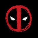 Junior's Marvel: Deadpool Chalk Drawing Logo T-Shirt