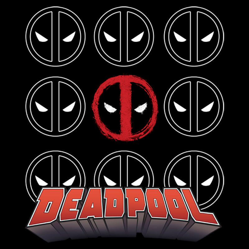 Men's Marvel: Deadpool Icon Grid T-Shirt