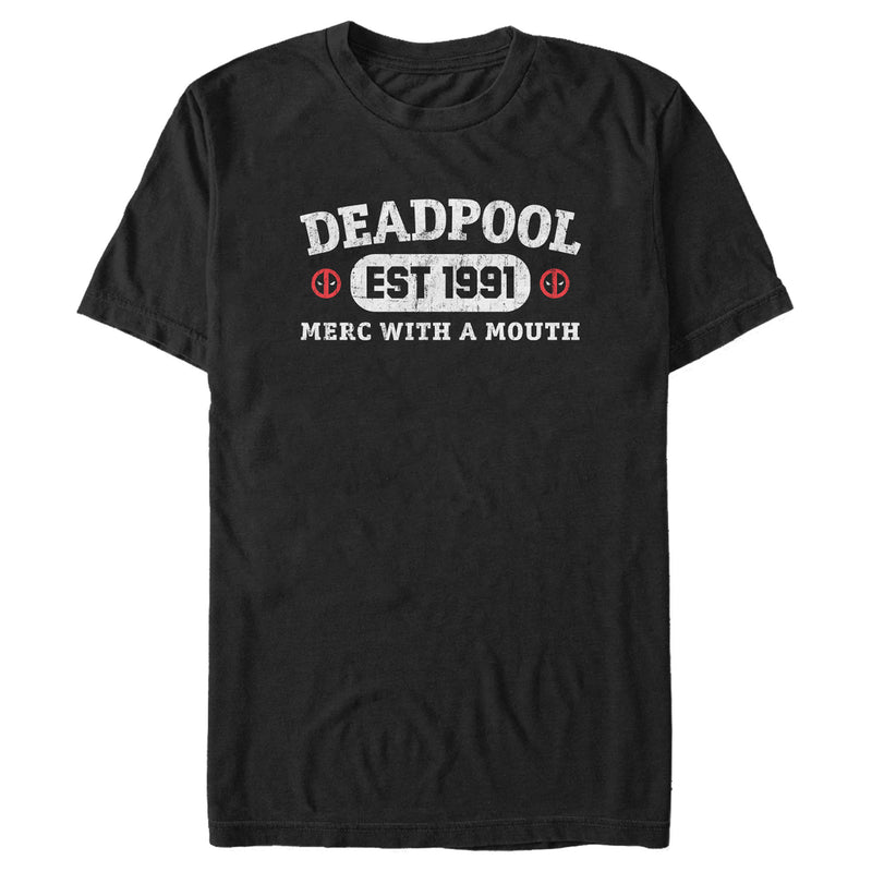 Men's Marvel: Deadpool Distressed Merc With a Mouth T-Shirt