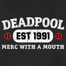 Women's Marvel: Deadpool Distressed Merc With a Mouth T-Shirt