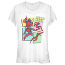 Junior's Marvel: Deadpool Retro Shapes T-Shirt