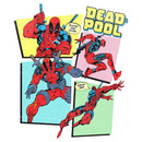 Junior's Marvel: Deadpool Retro Shapes T-Shirt