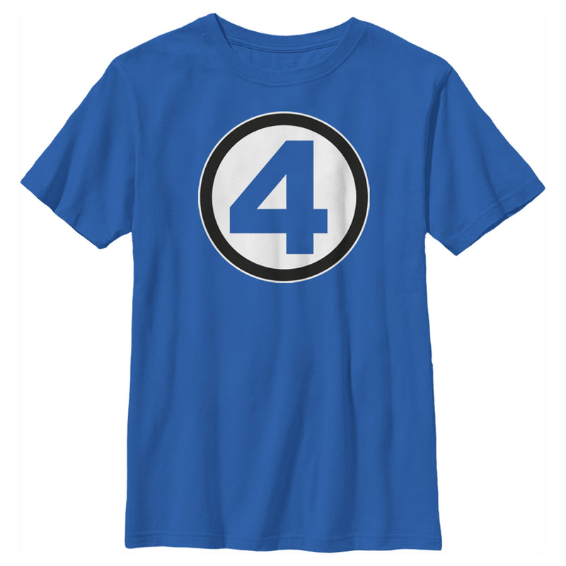Boy's Marvel: Fantastic Four Classic Logo T-Shirt