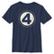 Boy's Marvel: Fantastic Four Classic Logo T-Shirt