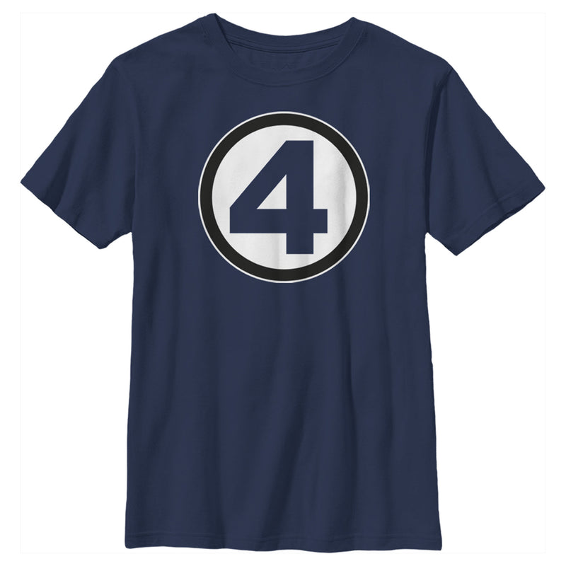 Boy's Marvel: Fantastic Four Classic Logo T-Shirt