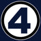 Boy's Marvel: Fantastic Four Classic Logo T-Shirt