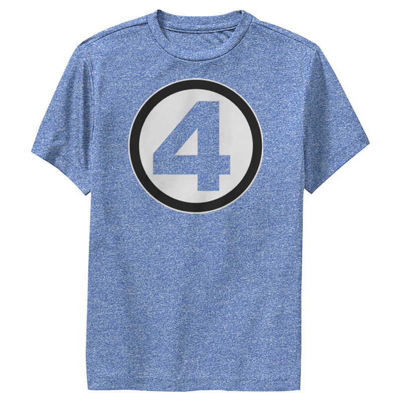 Boy's Marvel: Fantastic Four Classic Logo Performance Tee