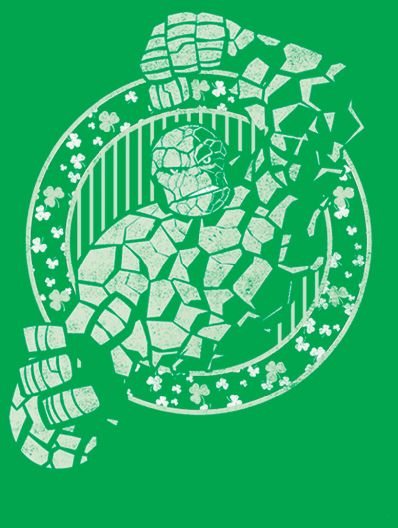 Junior's Marvel St. Patrick's Day The Thing It's Pinching Time T-Shirt