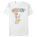 Men's Guardians of the Galaxy Colorful Baby Groot T-Shirt