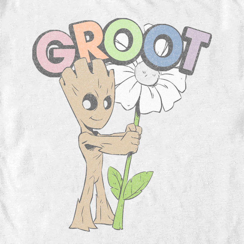 Men's Guardians of the Galaxy Colorful Baby Groot T-Shirt