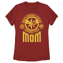 Women's Marvel Mother's Day Mighty Mom Badge T-Shirt