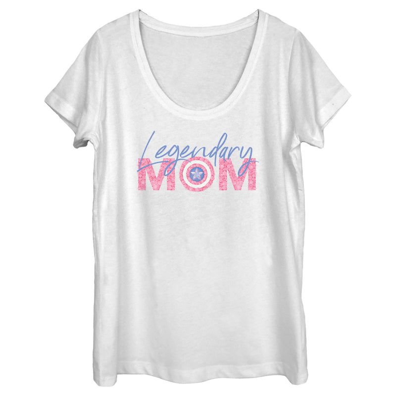 Women's Marvel Mother's Day Legendary Mom Logo T-Shirt