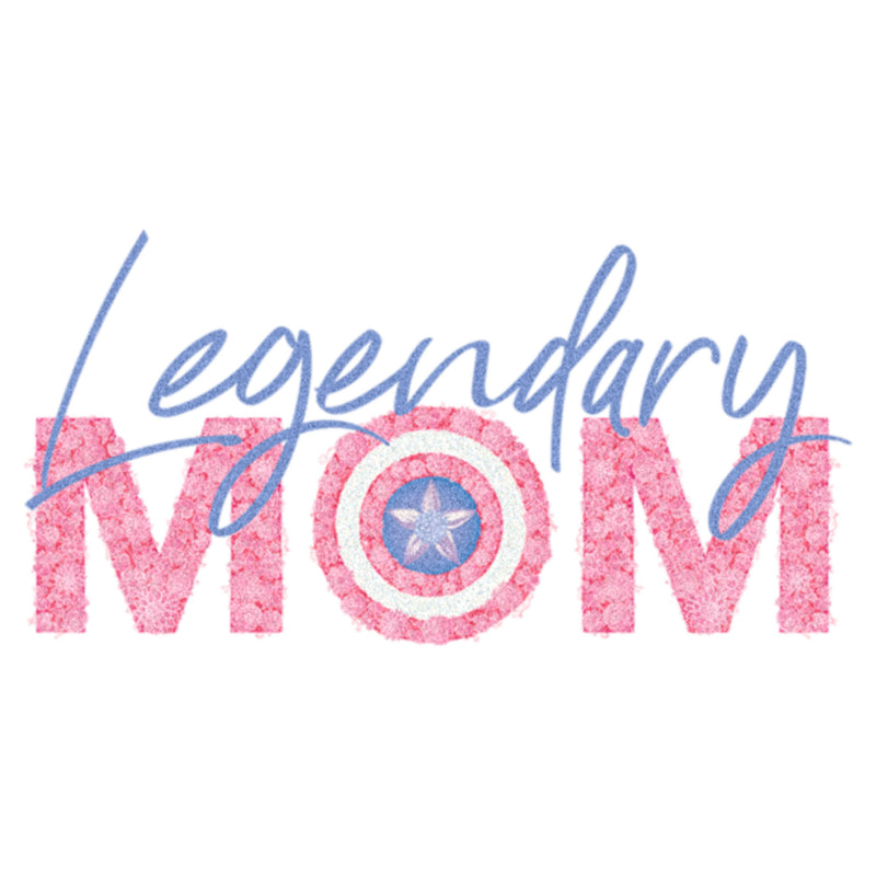 Women's Marvel Mother's Day Legendary Mom Logo T-Shirt