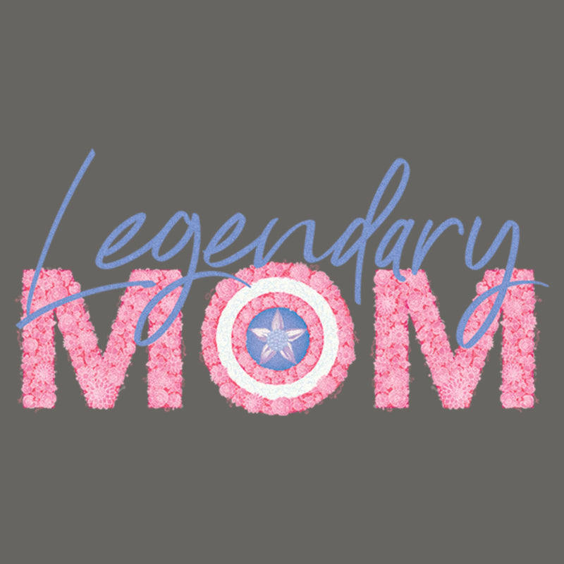 Junior's Marvel Mother's Day Legendary Mom Logo Sweatshirt