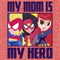 Boy's Marvel My Mom Is My Hero Cartoon Heroes Performance Tee