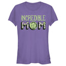 Junior's Marvel Incredible Mom Hulk Badge T-Shirt