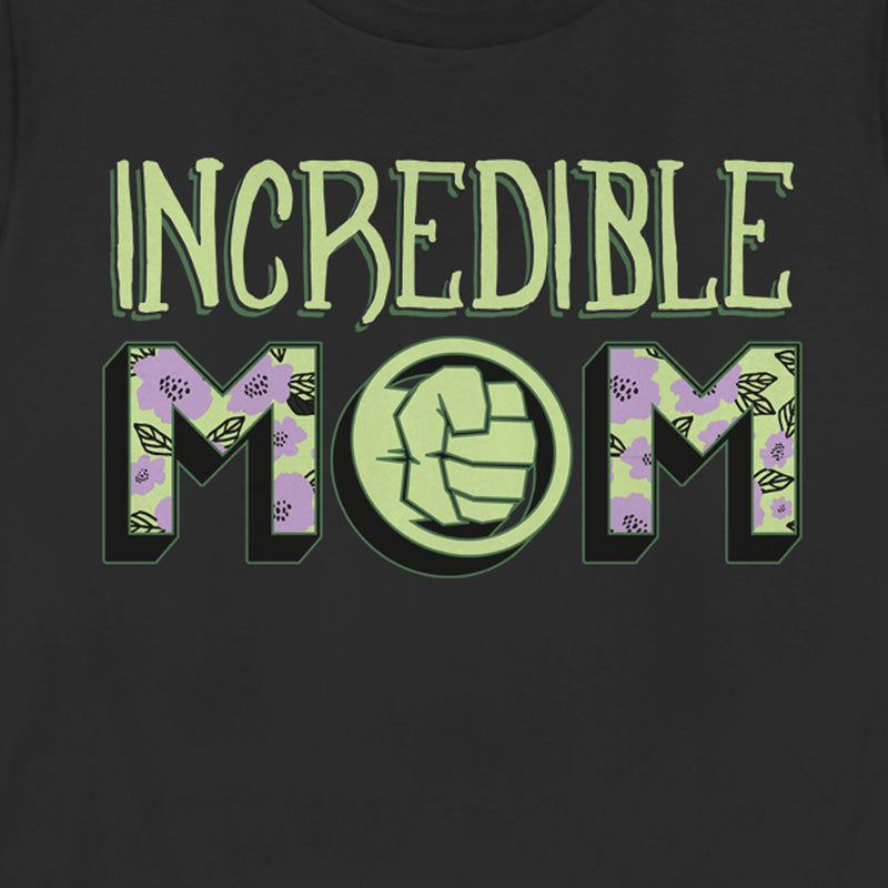 Women's Marvel Incredible Mom Hulk Badge T-Shirt