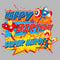 Toddler's Marvel Happy Birthday Super Hero T-Shirt
