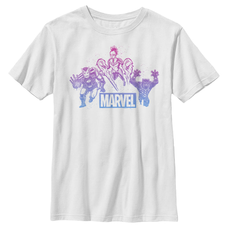 Boy's Marvel Classic Comic Book Heroes T-Shirt