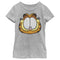 Girl's Garfield Character Big Face T-Shirt