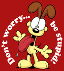 Boy's Garfield Don't Worry… Be Stupid T-Shirt