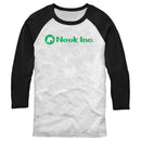 Men's Nintendo Nook Inc. Logo Baseball Tee