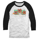 Men's Nintendo Nook Family Portrait Baseball Tee