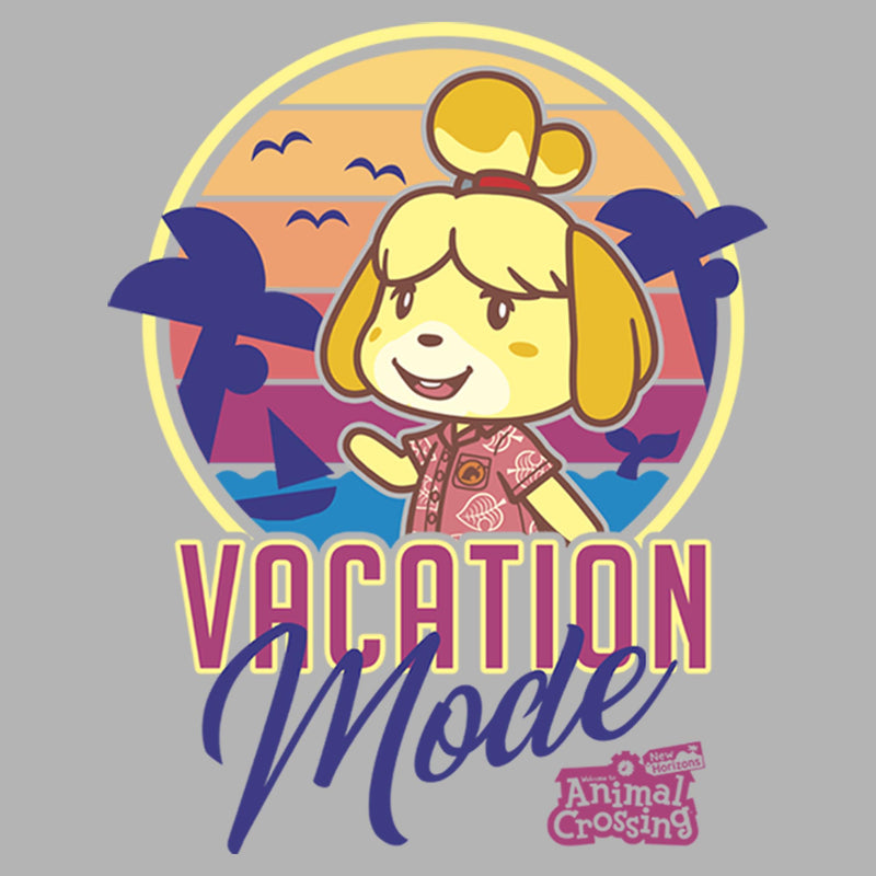 Men's Nintendo Isabelle Vacation Mode Pull Over Hoodie