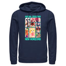 Men's Nintendo New Horizons New Characters Pull Over Hoodie