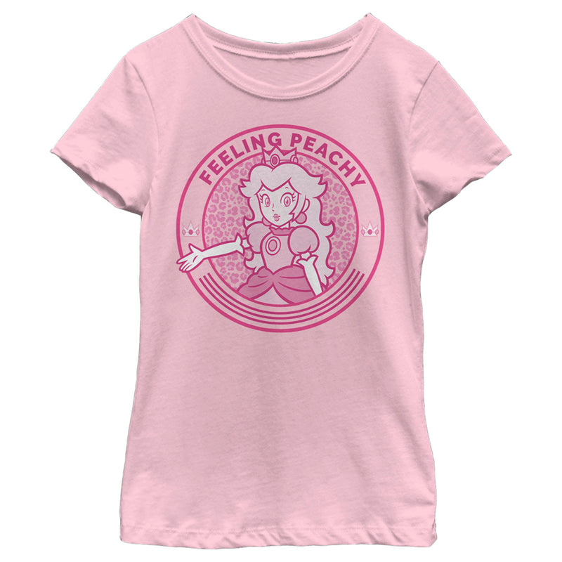 Girl's Nintendo Feeling Peachy T-Shirt