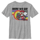 Boy's Nintendo Mario Kart Rainbow Road Racing T-Shirt