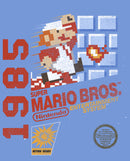 Boy's Nintendo Super Mario Bros 1985 Box Art Performance Tee