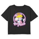 Girl's Nintendo Pink Cat Peach T-Shirt