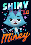 Girl's DreamWorks: Gabby's Dollhouse CatRat Shiny is Miney T-Shirt