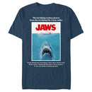 Men's Jaws Retro Poster T-Shirt