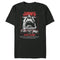 Men's Jaws Black and White Poster T-Shirt
