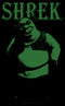 Boy's Shrek Standing Green Shrek T-Shirt