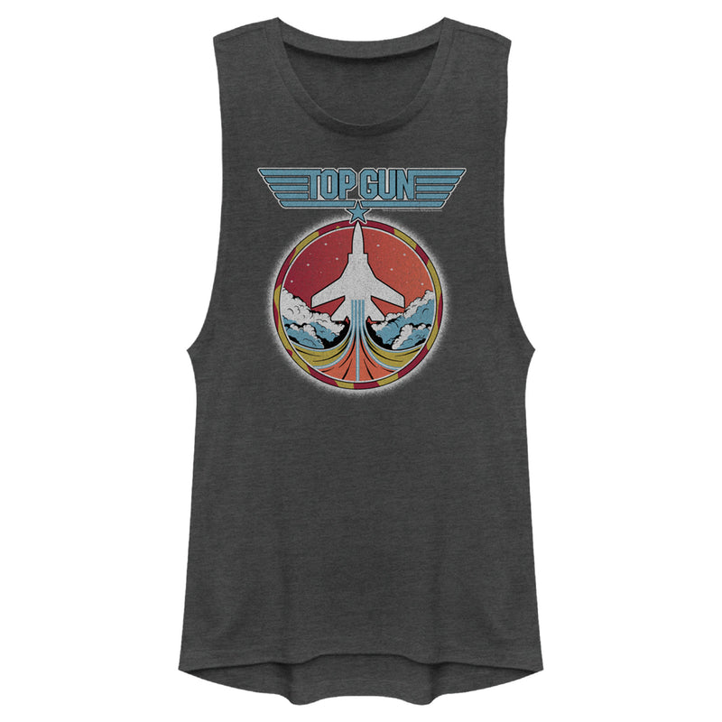 Junior's Top Gun Fighter Jet Liftoff Festival Muscle Tee